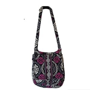 VERA BRADLEY Canterbury Magenta Crossbody Messenger Bag